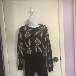 Bugs Bunny Cropped Sweater